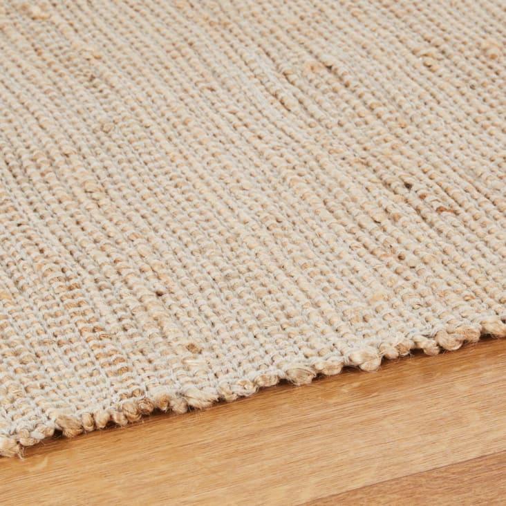 Maisons Du Monde LODGE - Alfombra De Algodón Reciclado Y Yute De 120 X 180