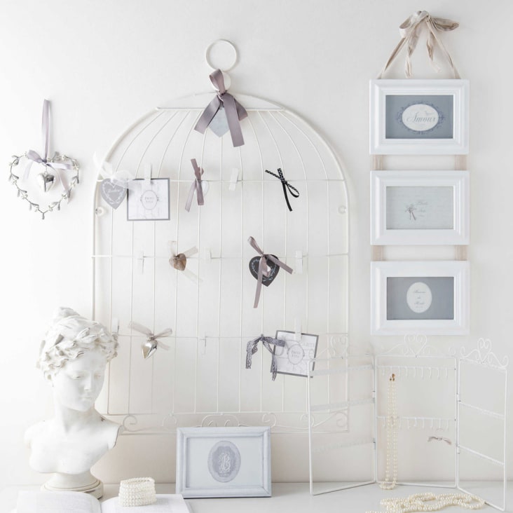 Maisons Du Monde Lou - Corazón-corona Colgante Al. 12 Cm LOU