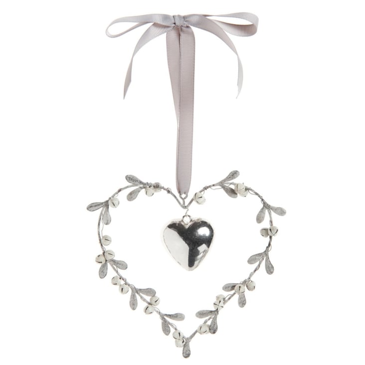 Maisons du Monde Lou - Corazón-corona colgante Al. 12 cm LOU