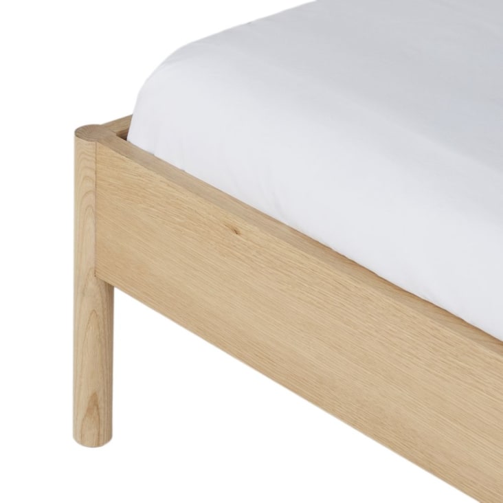 Maisons Du Monde Lourka - Cama De 160 X 200 Con Somier De Láminas En Beige