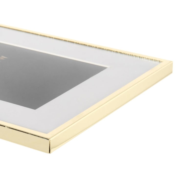 Maisons Du Monde LUCIANA - Marco De Fotos De Metal Dorado 10x15