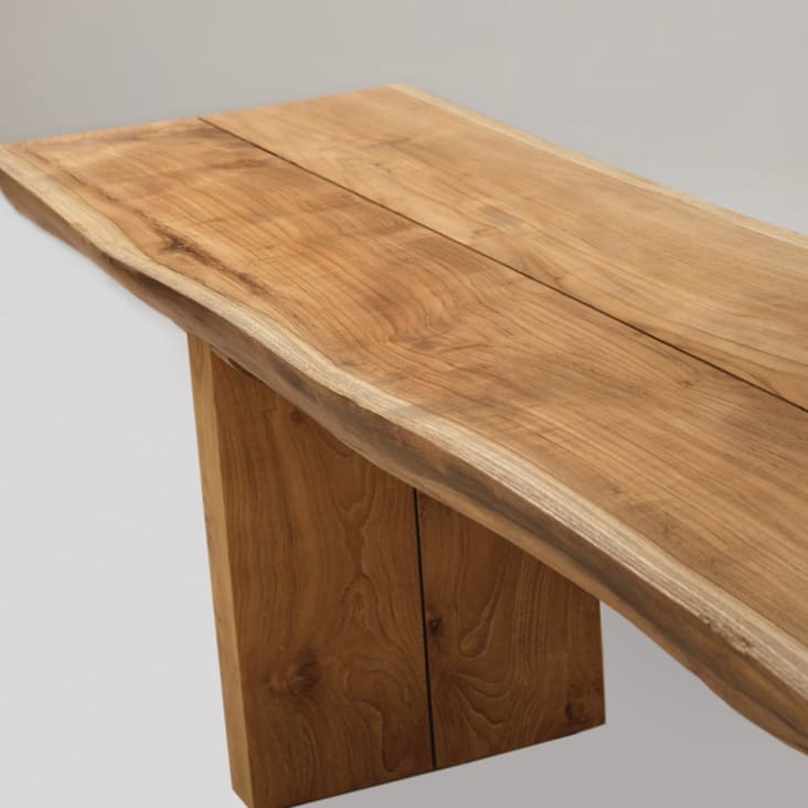 Maisons Du Monde Luiana - Banco De Jardín De Teca Maciza Efecto Veteado