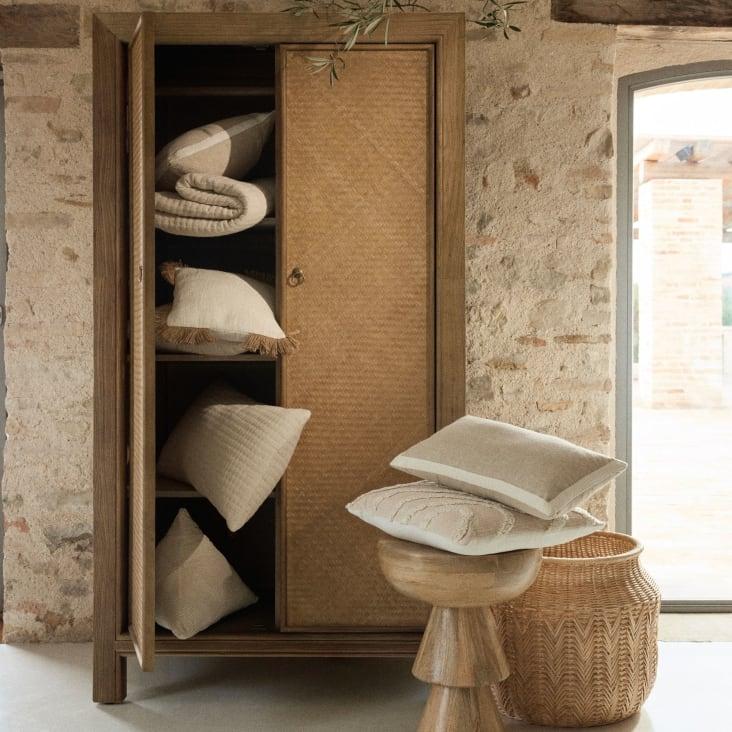 Maisons Du Monde Lumia - Mesa De Sofá Tótem De Madera De Mango Maciza