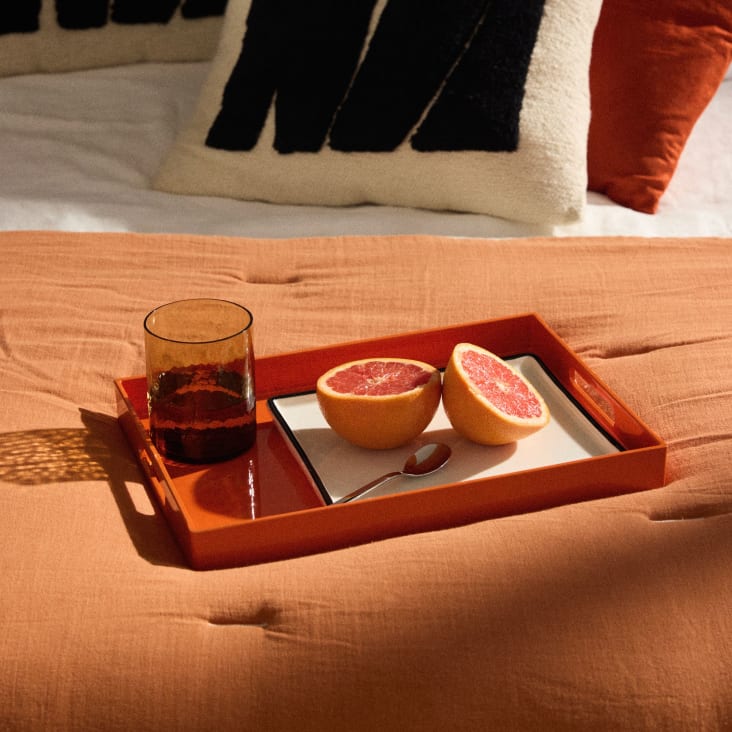 Maisons Du Monde Addison - Bandeja De Gres Blanco