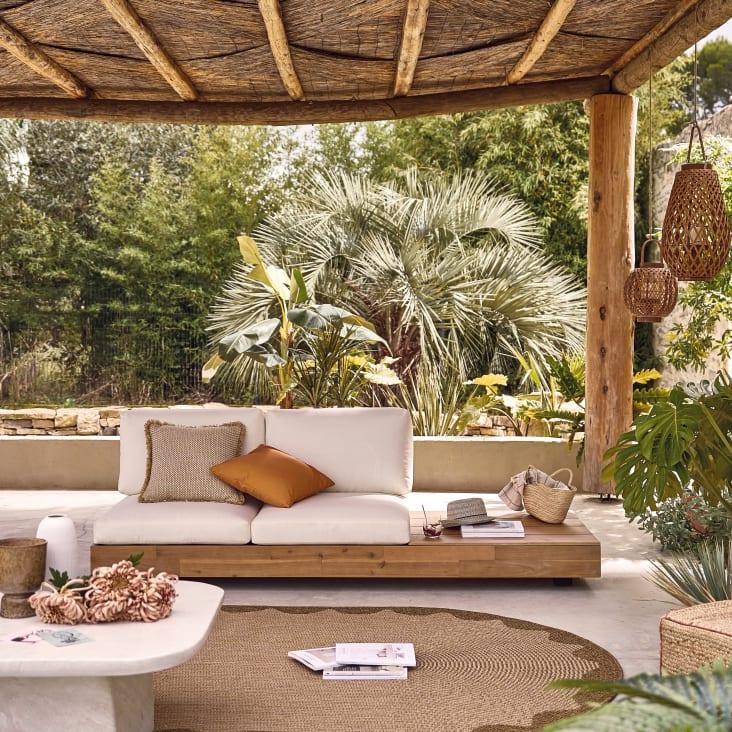 Maisons Du Monde AGDAL - Farolillo De Bambú Trenzado