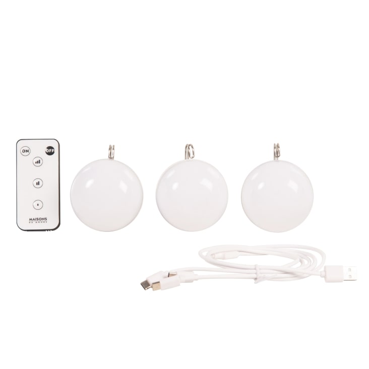 Maisons Du Monde Alba - Bombillas Recargables 3W (3)