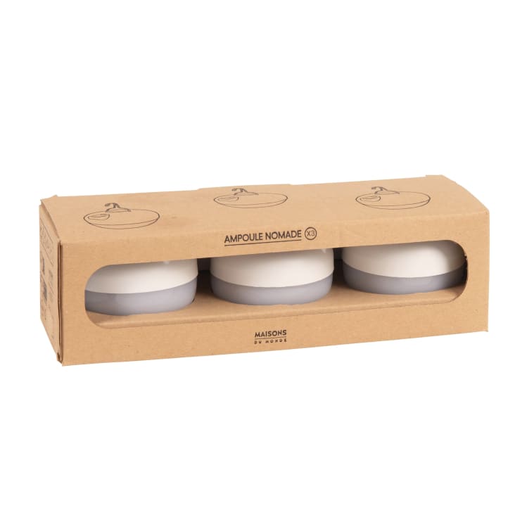 Maisons du Monde Alba - Bombillas recargables 3W (3)