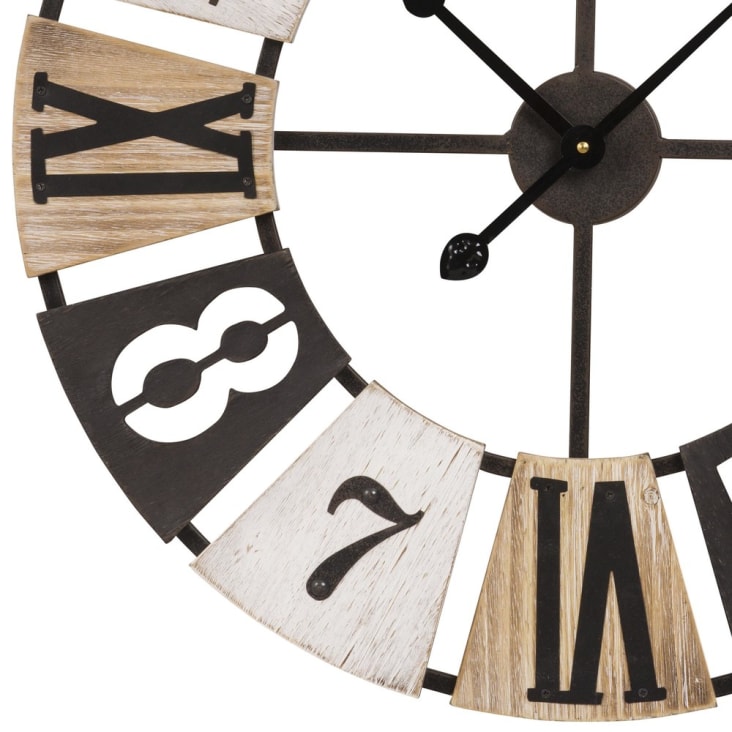 Maisons Du Monde ALBAN - Reloj Tricolor D.60