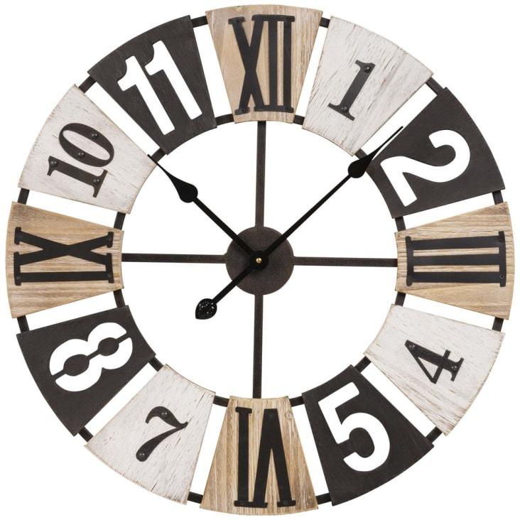 Maisons du Monde ALBAN - Reloj tricolor D.60