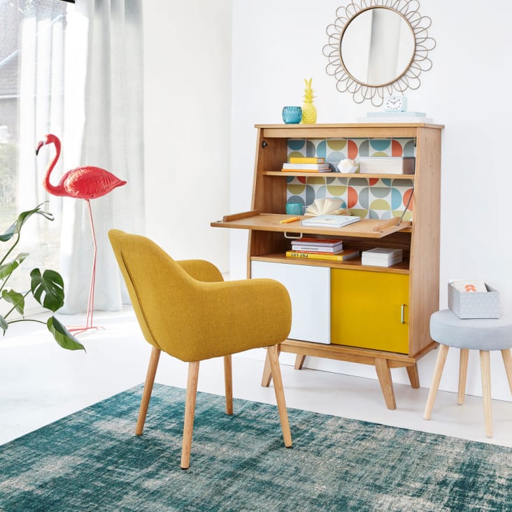 Maisons Du Monde Arnold - Silla Amarilla