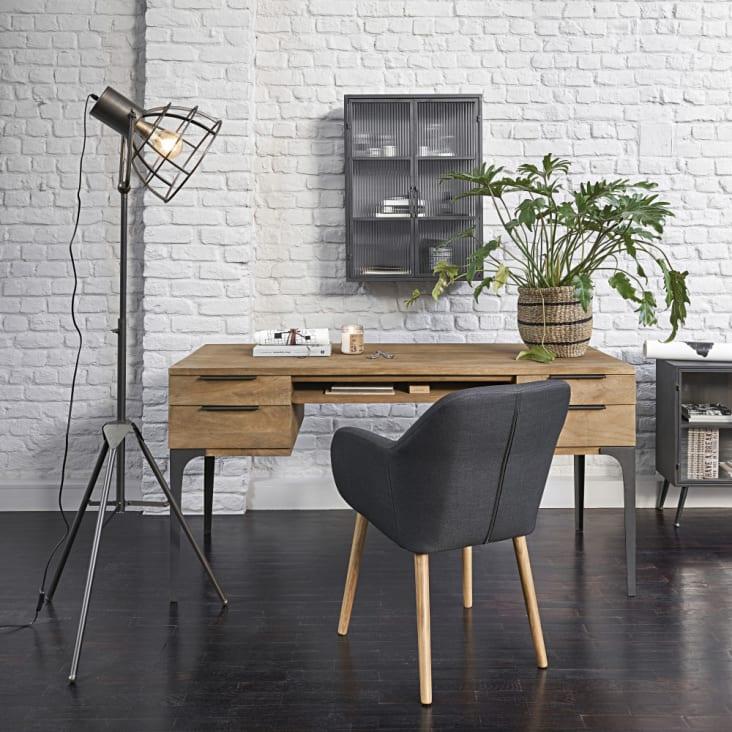 Maisons Du Monde Arnold - Silla Antracita