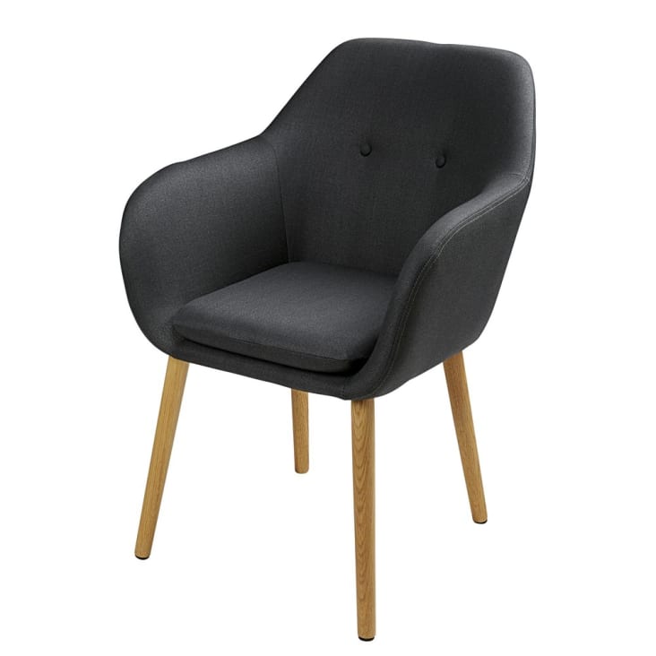Maisons du Monde Arnold - Silla antracita