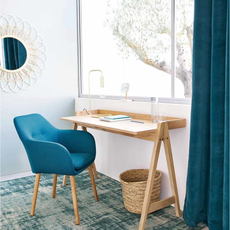 Maisons Du Monde Arnold - Silla Vintage Azul