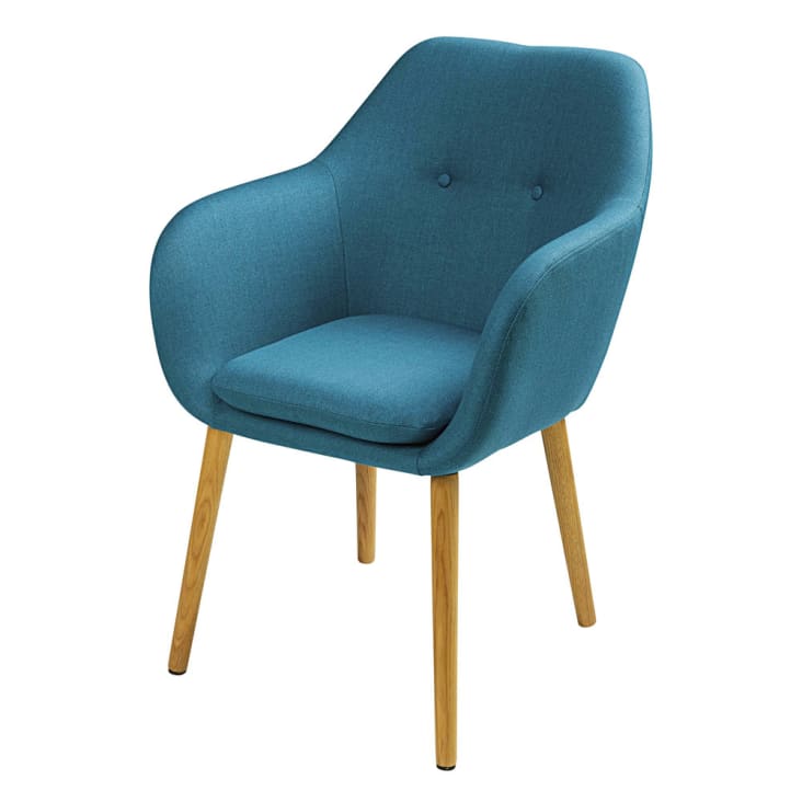 Maisons du Monde Arnold - Silla vintage azul