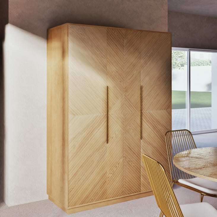 Maisons Du Monde Axelle - Armario Con 3 Puertas