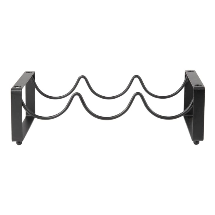 Maisons du Monde Botellero modular de metal negro