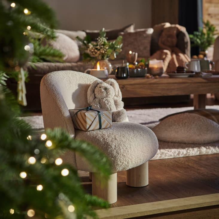 Maisons Du Monde Bunny - Conejo De Peluche Gris