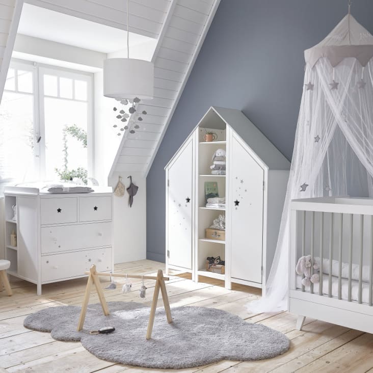 Maisons Du Monde Bunny - Conejo De Peluche Gris