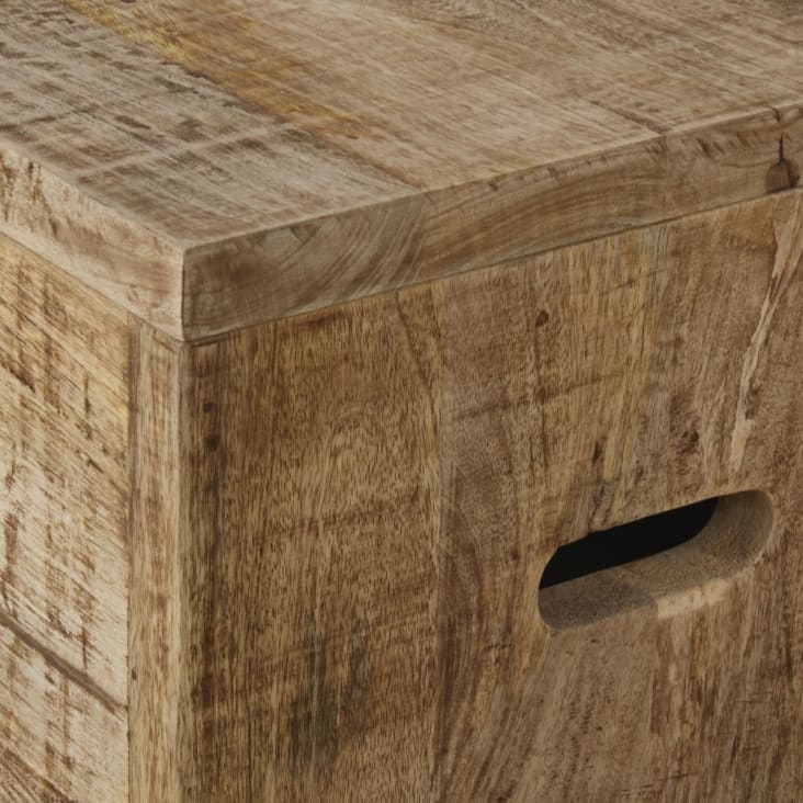 Maisons Du Monde Caja De Almacenaje Baúl De Mango