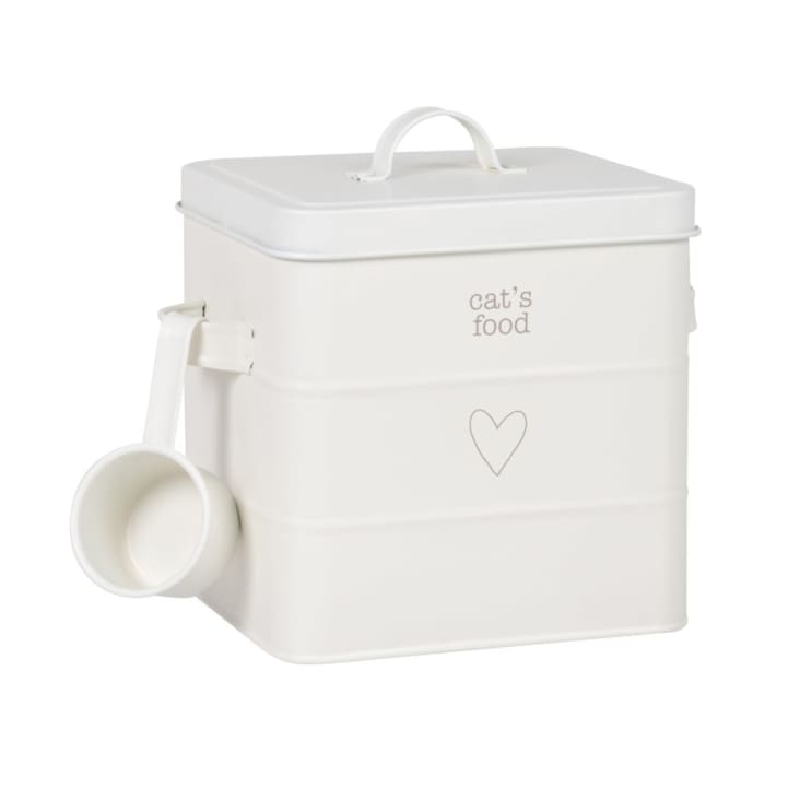 Maisons du Monde Caja de hierro color crudo