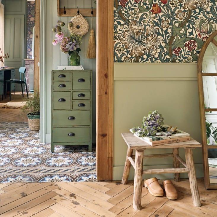 Maisons Du Monde Cajonera Pequeña Verde Abeto