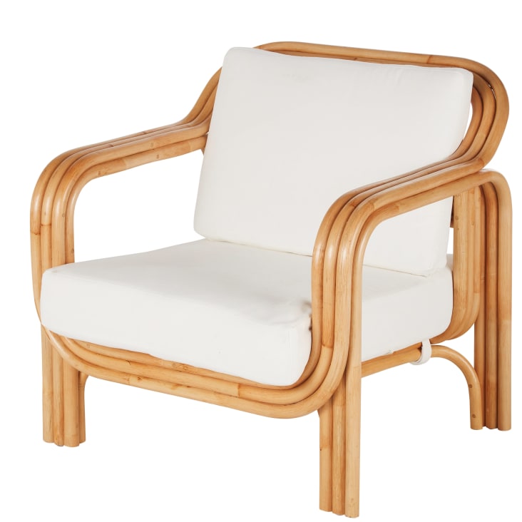 Maisons du Monde Cassiopee - Sillón de ratán