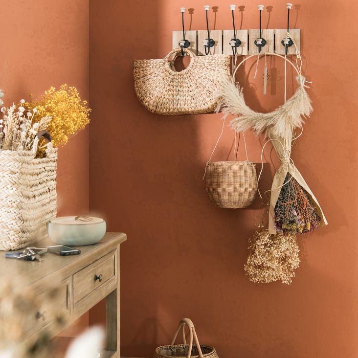 Maisons Du Monde Cesta De Fibra Vegetal