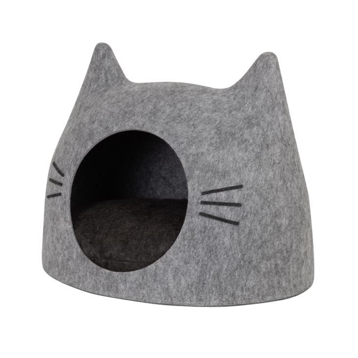 Maisons Du Monde Cesta Para Gato De Fieltro Gris
