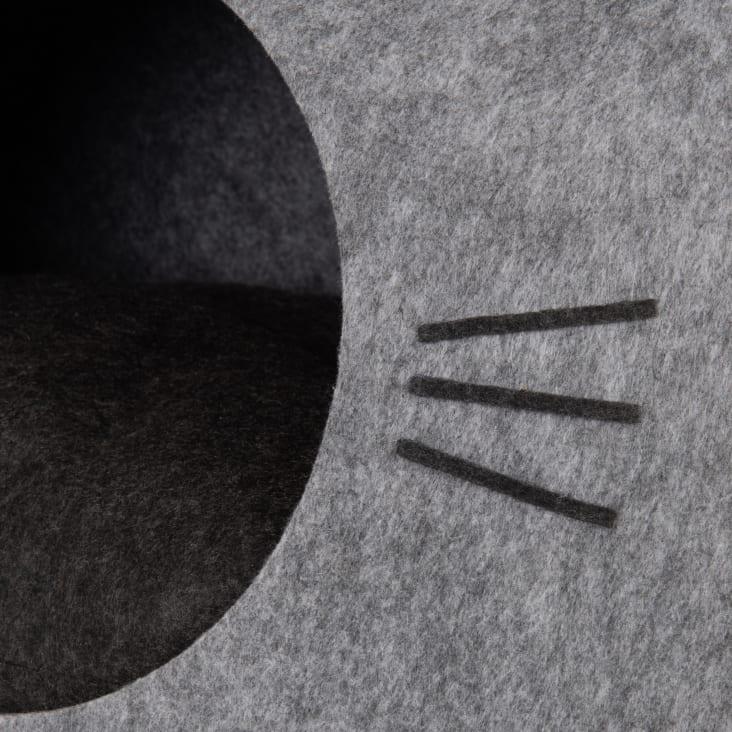 Maisons Du Monde Cesta Para Gato De Fieltro Gris