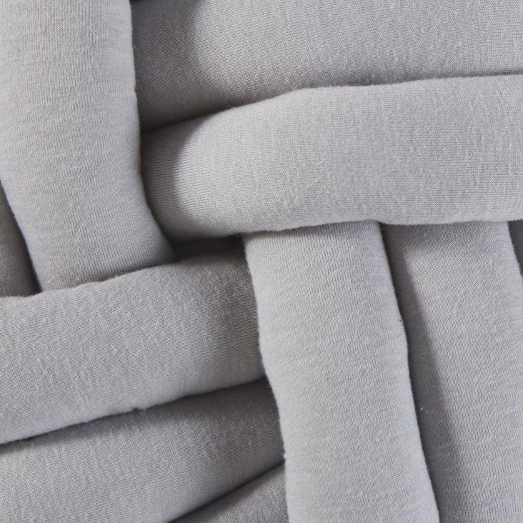 Maisons Du Monde Cojín Nudo Gris 25x25
