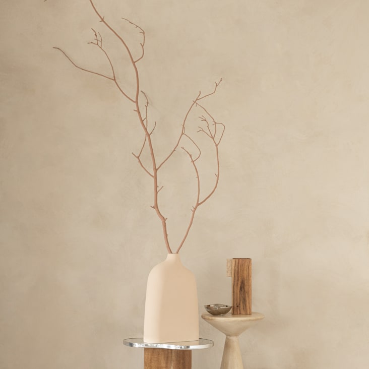 Maisons Du Monde Cuenco De Gres Plateado
