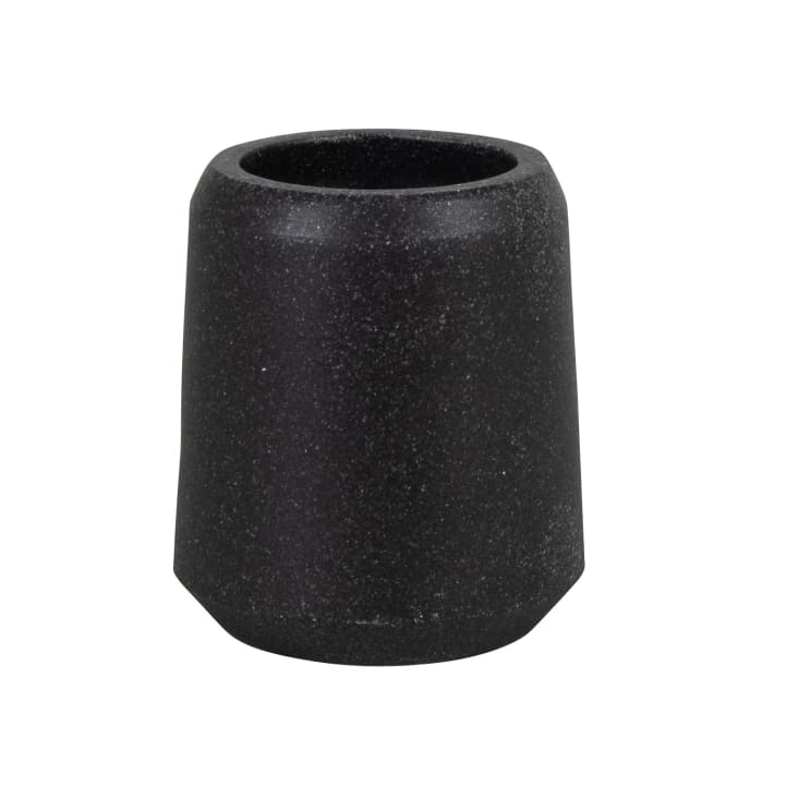 Maisons du Monde Detroit - Vaso en resina negra