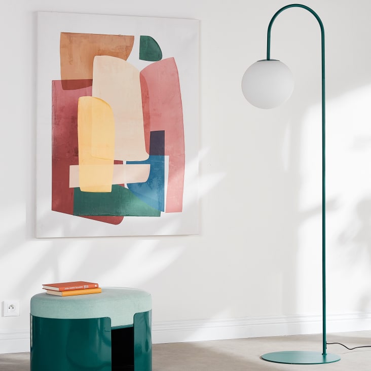 Maisons Du Monde EDMOND - Taburete Verde