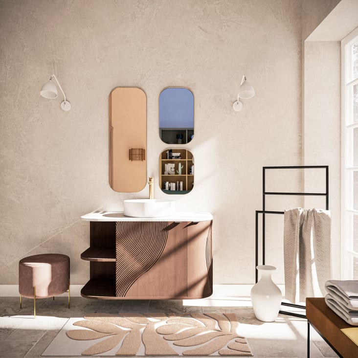 Maisons Du Monde Elliot - Galán De Metal Negro