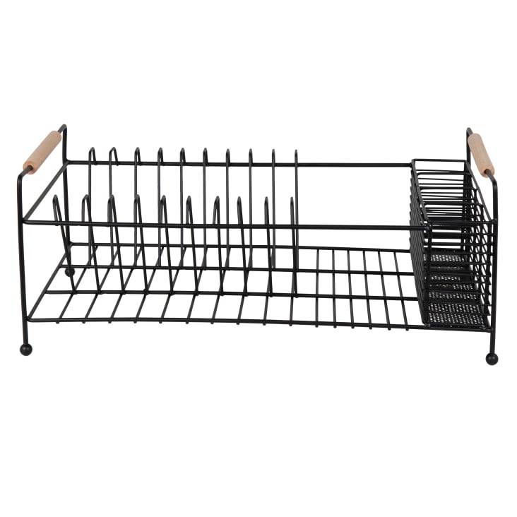 Maisons du Monde Escurridor de metal negro