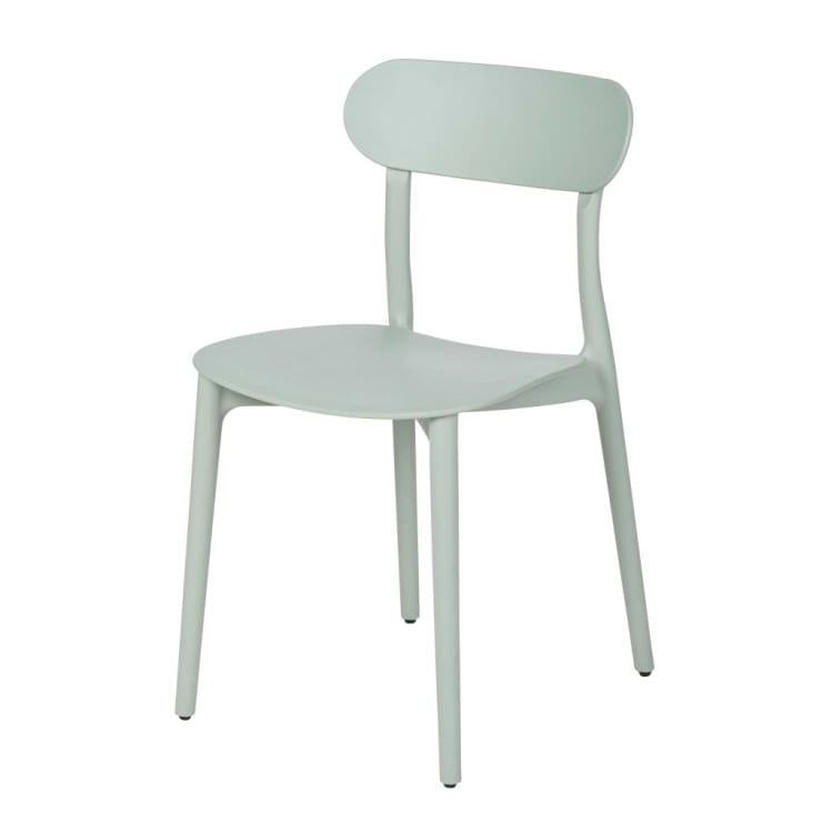 Maisons du Monde Eve - Silla de polipropileno verde
