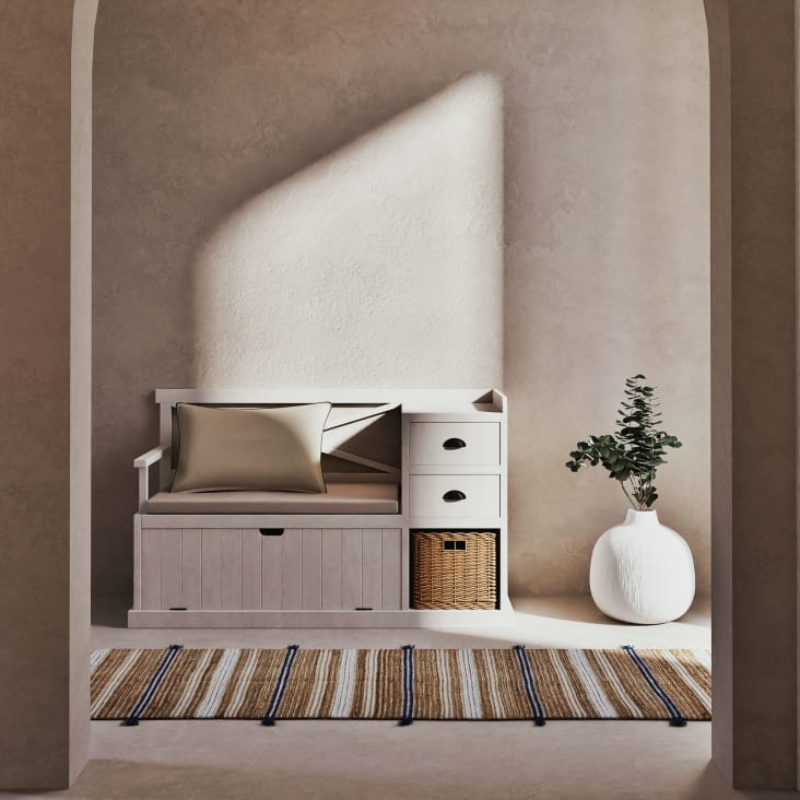 Maisons Du Monde Freeport - Mueble De Entrada Blanco