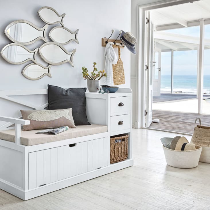 Maisons Du Monde Freeport - Mueble De Entrada Blanco