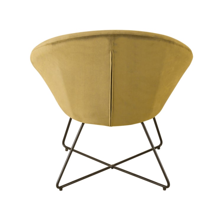 Maisons Du Monde Hipop - Sillón De Terciopelo Ocre