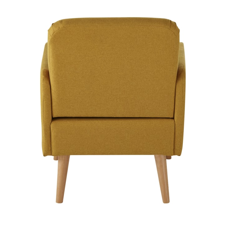 Maisons Du Monde Honey - Sillón Amarillo De Haya
