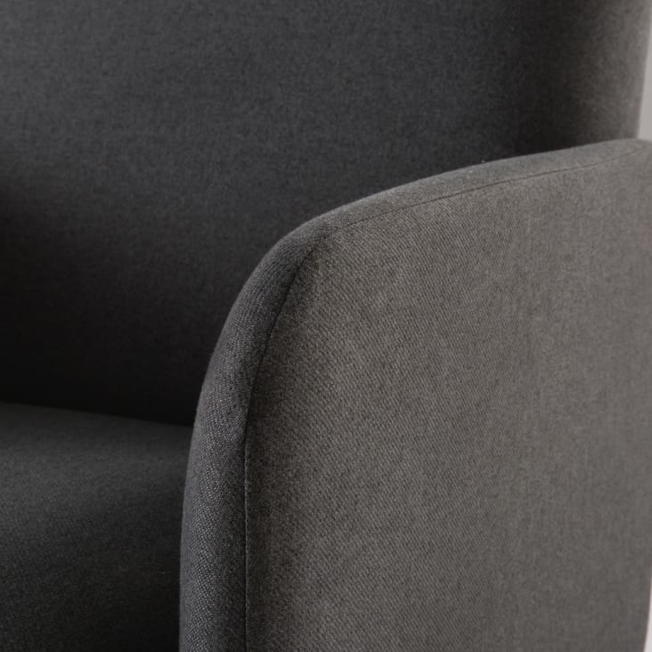 Maisons Du Monde Honey - Sillón Gris Antracita