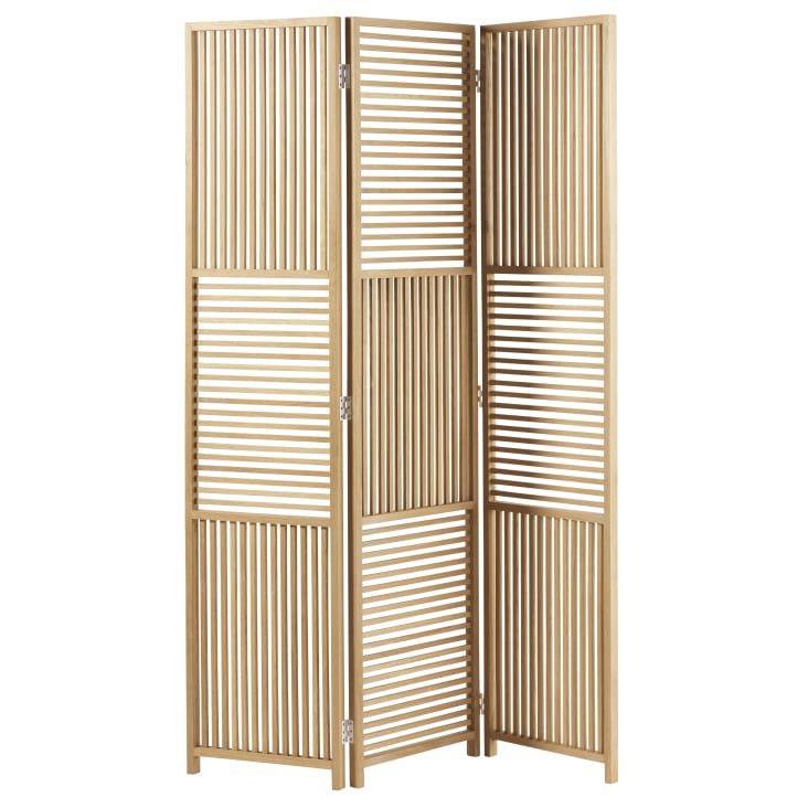 Maisons du Monde HORIZON - Biombo de hevea calado