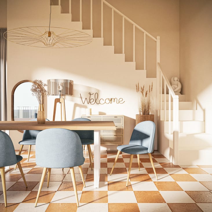 Maisons Du Monde Jarrón De Cerámica Dorada Alt.28