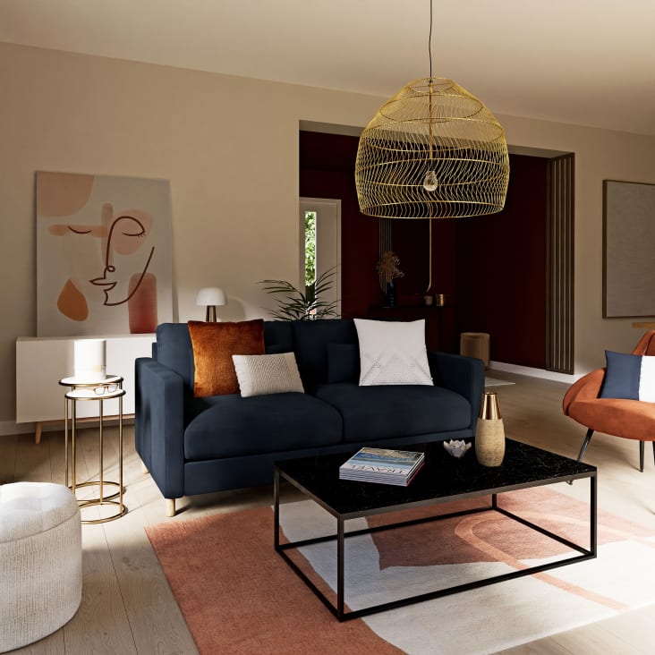 Maisons Du Monde Jarrón De Cerámica Dorada Alt.28