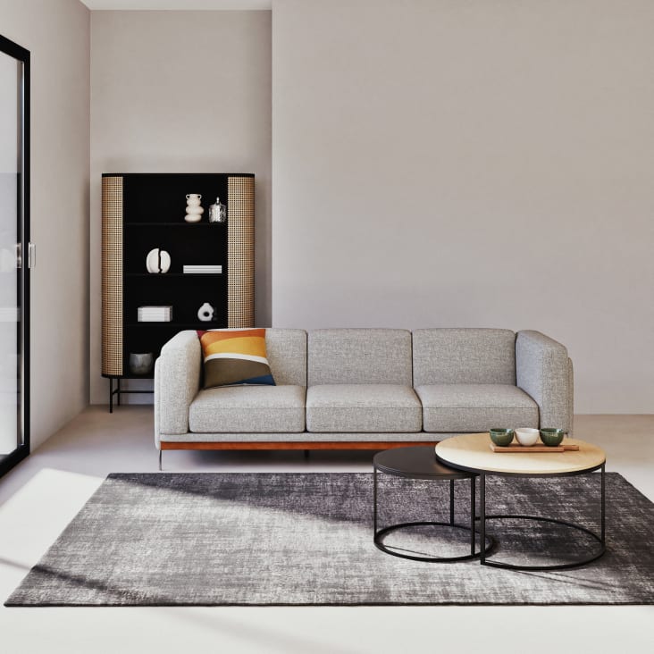 Maisons Du Monde Jarrón De Gres Beige Alt. 22