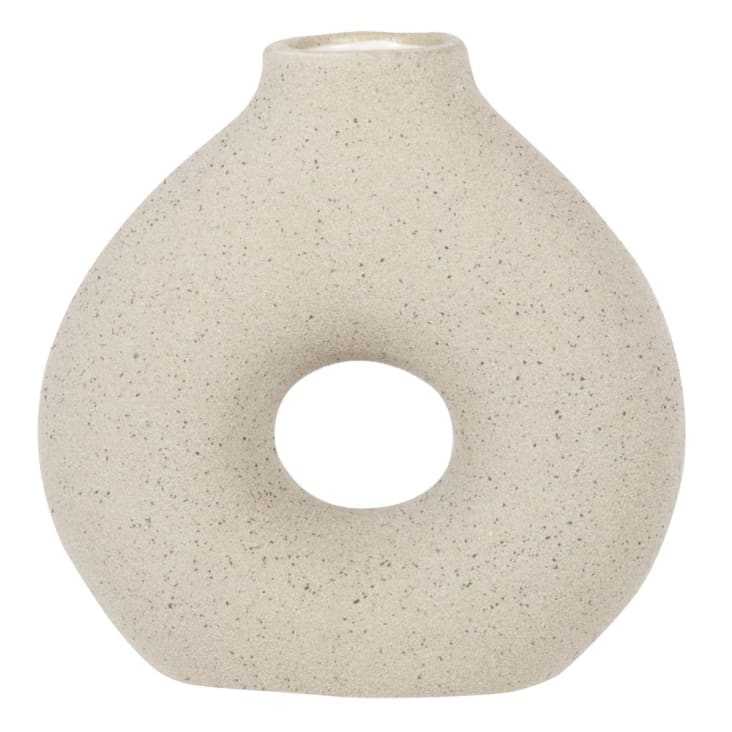 Maisons du Monde Jarrón de gres gris Alt.19