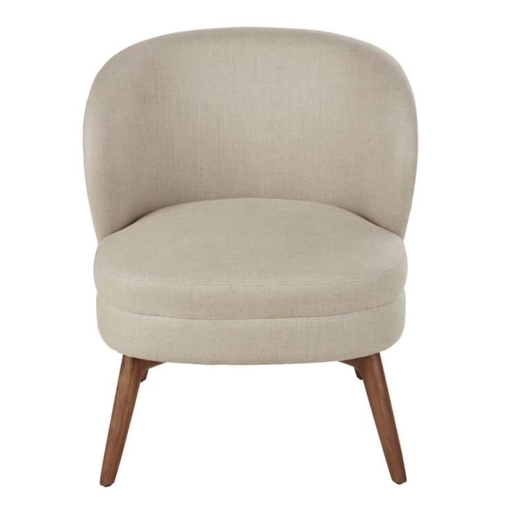 Maisons Du Monde Katie - Sillón De Lino Beige