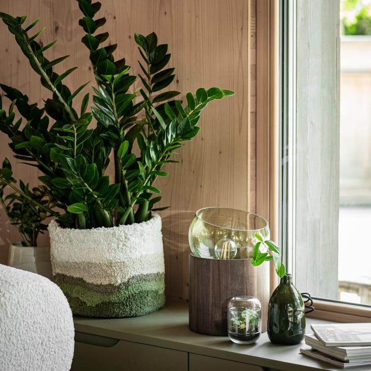 Maisons Du Monde KI - Jarrón De Gres Verde Alt. 18