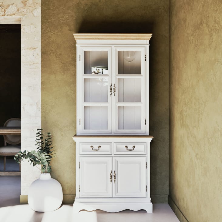 Maisons Du Monde Léontine - Alacena 2 Puertas Crema