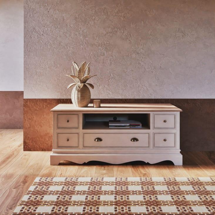 Maisons Du Monde Léontine - Mueble De TV Color Crema